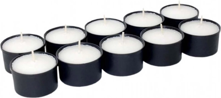 Bougie de cimetière 2,8 cm, paraffine, 10 pcs