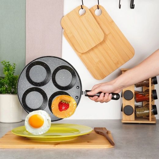4 moules ronds pour une forme parfaite
