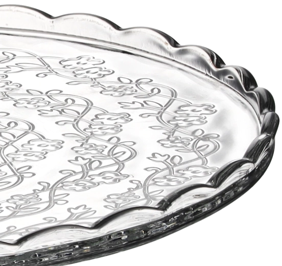 Surface décorative en verre
