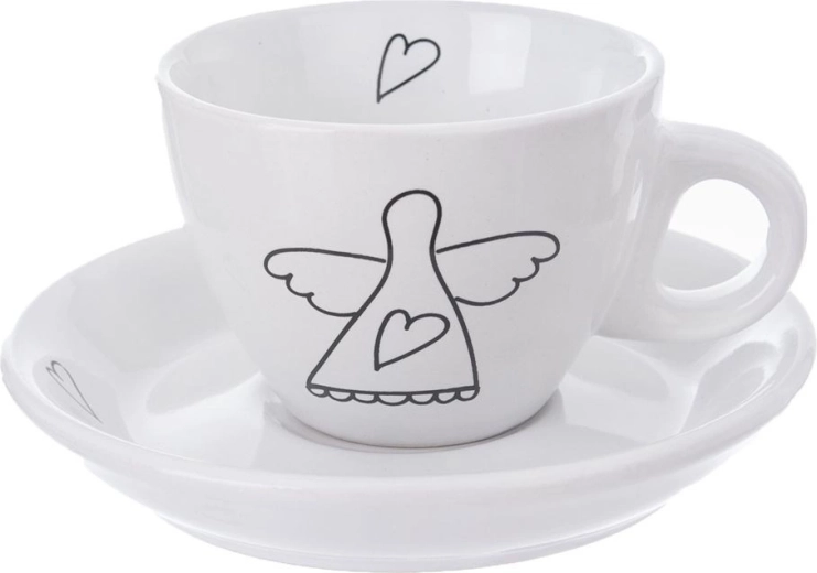 Design stylé avec motif d’ange