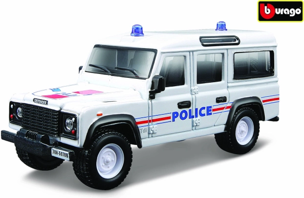 Bburago Land Rover Defender 110 Emergency Force 1:50 modèle métal
