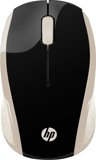Souris sans fil HP Classic 200 Silk Gold noir‑or