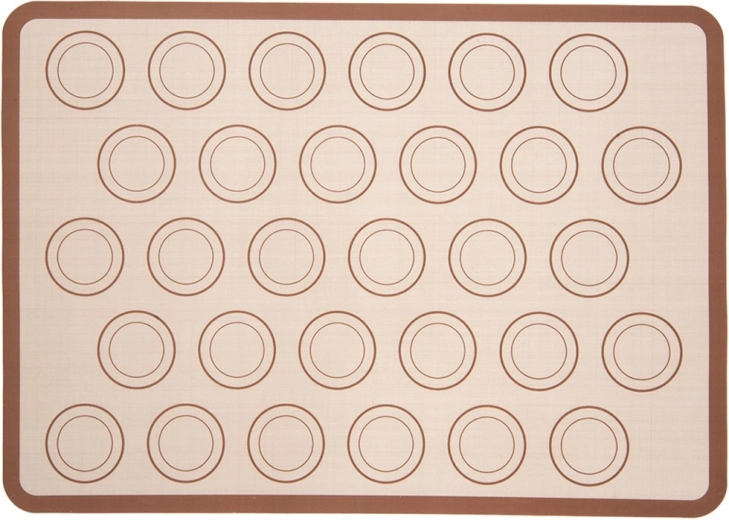 Tapis en silicone pour macarons 42 × 29,5 cm
