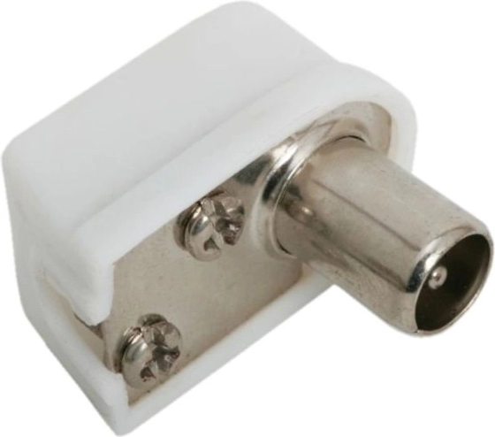 Fiche TV coaxiale à 90°