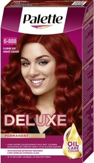 Palette Deluxe coloration permanente rouge flamboyant 50 ml