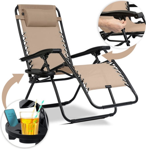 Tablette latérale pour boisson et téléphone