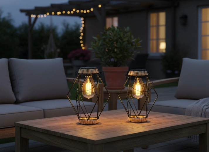 Design métallique élégant pour l’extérieur