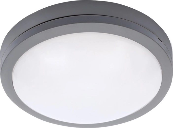 Solight luminaire LED extérieur de plafond et mural Siena gris 20 W