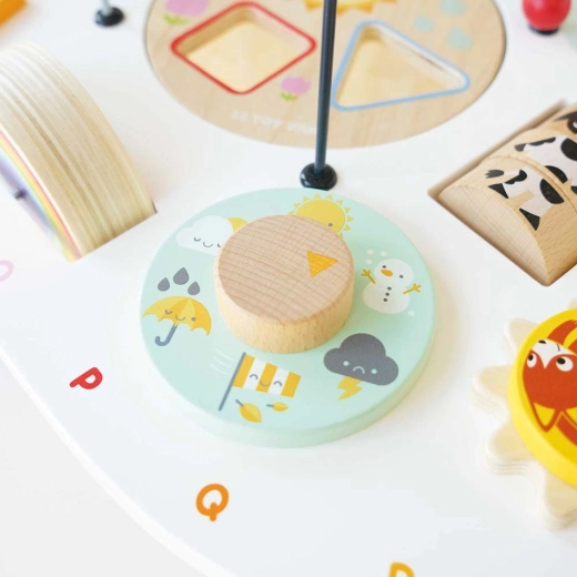 Éléments rotatifs interactifs pour mains curieuses