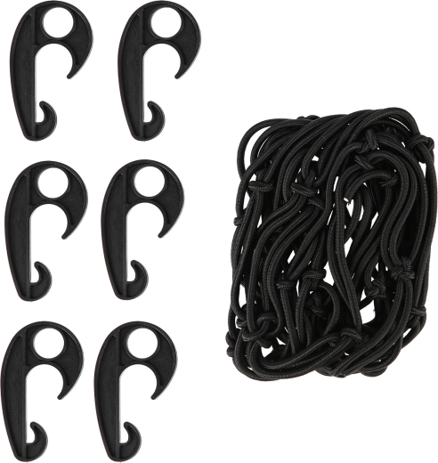 Fixation rapide à l’aide de 6 crochets