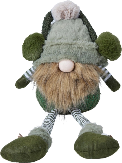 Lutin de Noël assis 45 cm - 1 pièce
