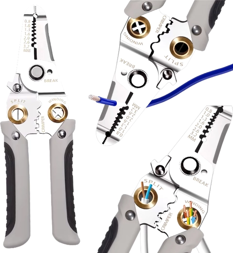 Dénudage et coupes nettes en une seule étape