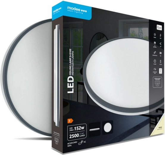 Plafonnier LED Modee Lighting S102, 24 W, 4000 K, 2500 lm