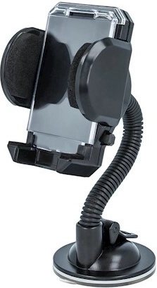 Setty support voiture universel flexible pour pare-brise, noir