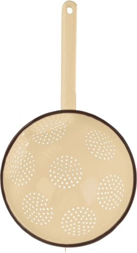 Passoire de cuisine émaillée Orion Brown 22 cm