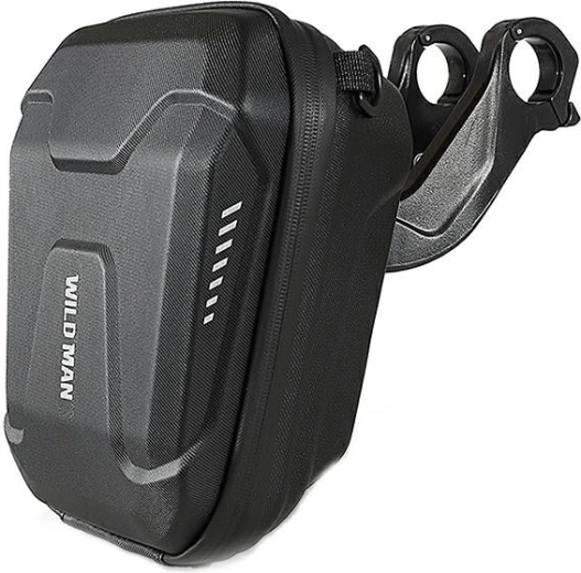 Sacoche de cadre de vélo étanche Wildman E8 3 l noire