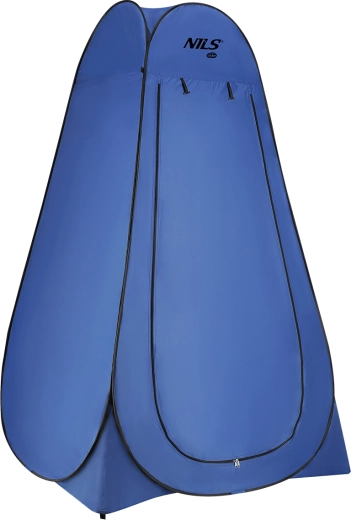 Cabine de change et de douche auto-dépliante NILS Camp bleue