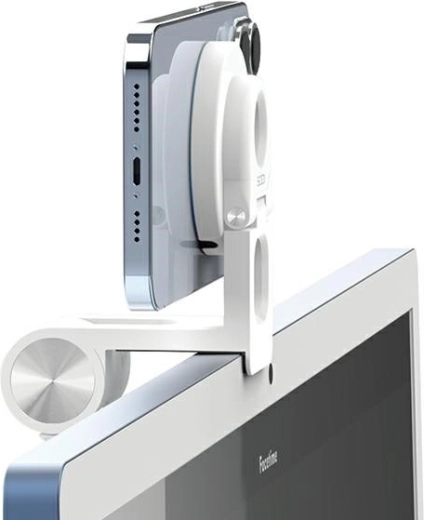 Clip pour moniteur – transformez votre iPhone en webcam