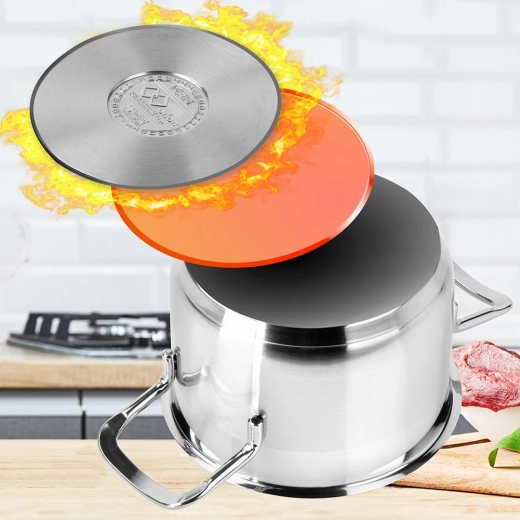 Chauffe uniforme grâce au fond multicouche