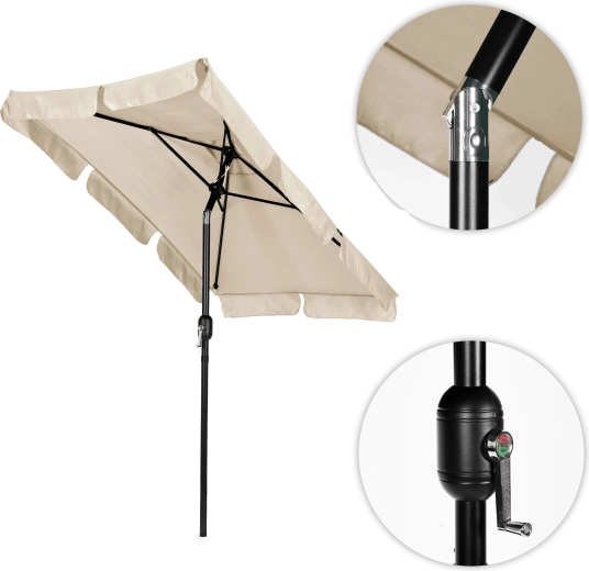 Toit résistant 160 g/m² et ouverture d’aération