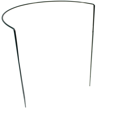 Tuteur pour plantes avec collier 70 × 39 cm