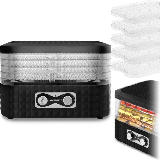 5 plateaux empilables – grande surface de séchage