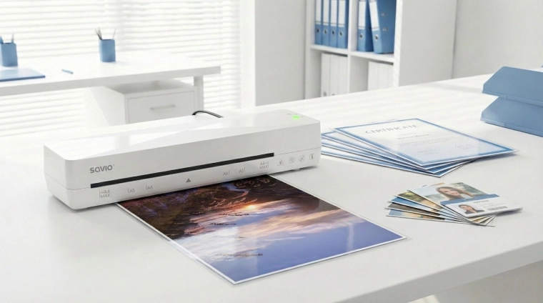 Vitesse 320 mm/min pour A4, A5 et A6