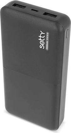 Setty powerbank 20000 mAh noir