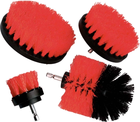 Brosses pour perceuse/visseuse pour un nettoyage plus rapide