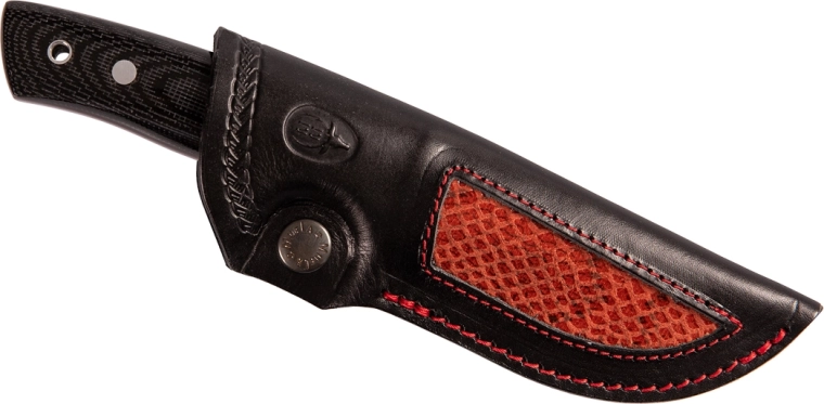 Micarta ergonomique avec liseré rouge