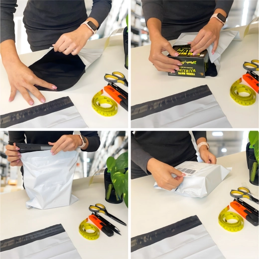 Emballage et étiquetage faciles