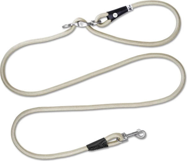 Laisse réglable pour chien Curli Vario Comfort light-tan