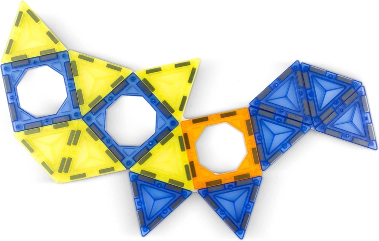 Pièces magnétiques transparentes et assemblage facile