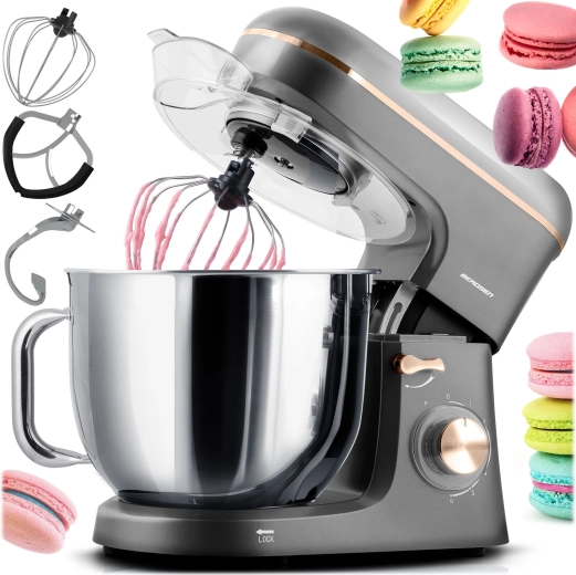 Robot pâtissier planétaire Berdsen 3-en-1 6 l 1400 W