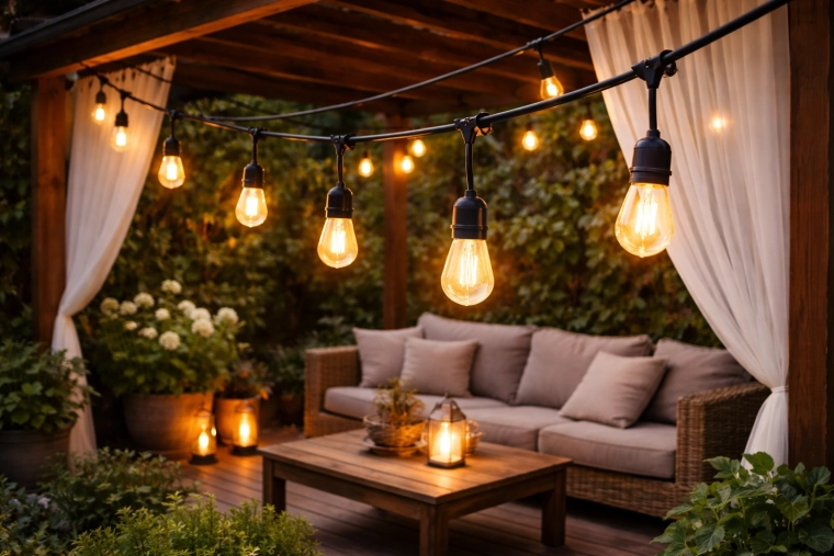 Lumière chaude et cosy pour des soirées conviviales