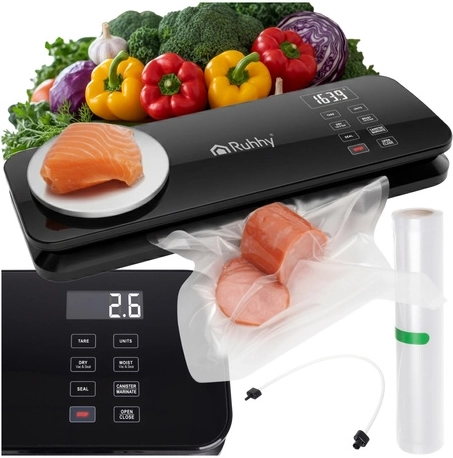 Scelleuse sous vide pour films Ruhhy avec balance