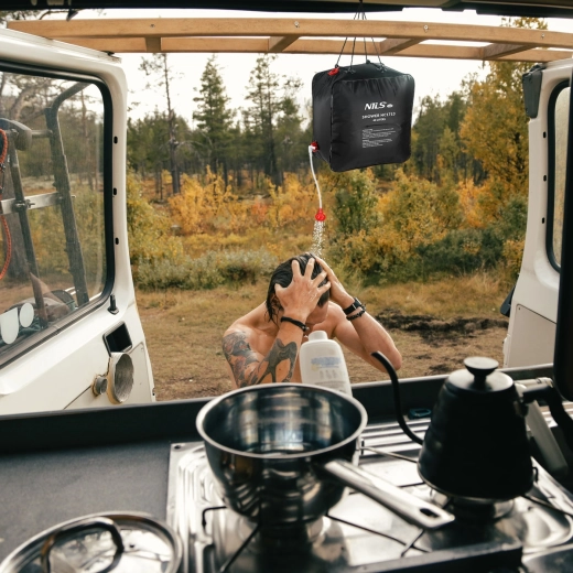 Tuyau de douche pratique et robinet