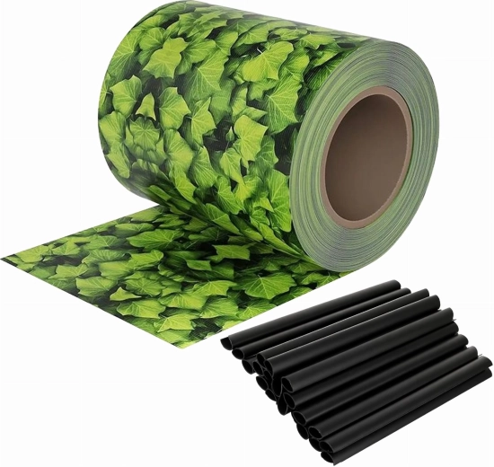 Brise-vue pour clôture Green Lives 19 cm × 35 m