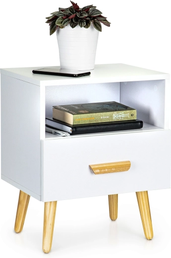 Tiroir pratique et étagère ouverte