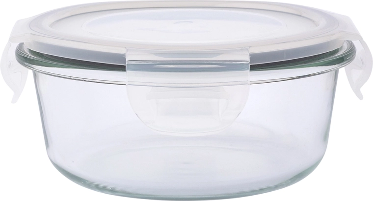 Fresh boîte alimentaire ronde en verre avec couvercle 0,4 l