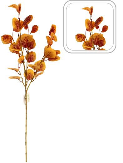 Branche décorative artificielle d’automne de pommier 78 cm