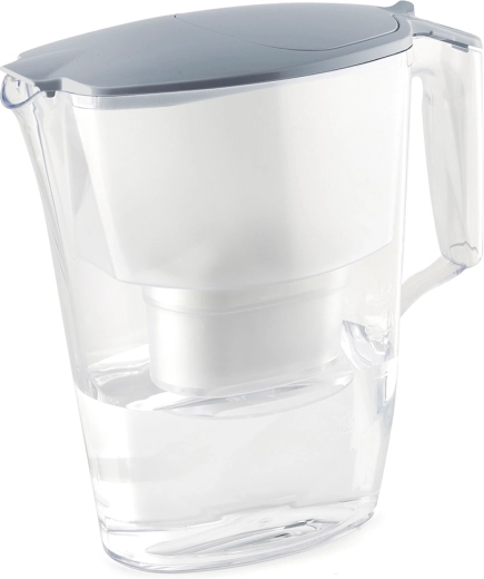 Carafe filtrante Maxfor Time 2,5 l grise avec cartouche B100-25