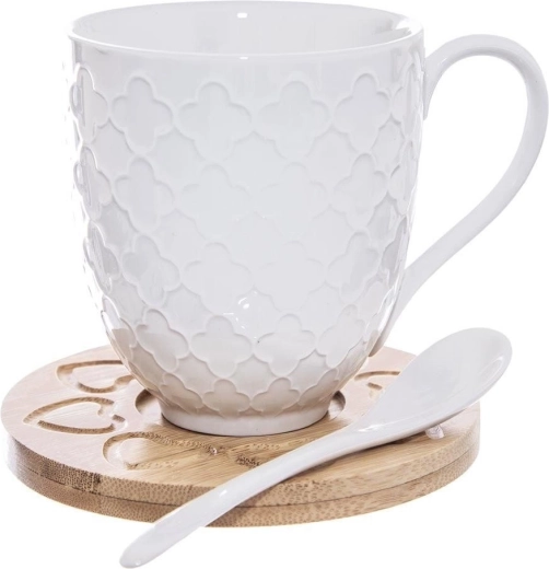 Décor en relief stylé et prise en main confortable