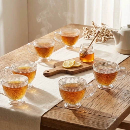 Set de 6 tasses pour la maison et la restauration