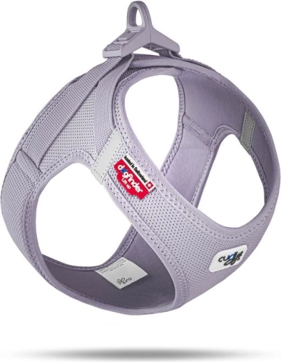 Harnais Curli pour chiens avec boucle Air-Mesh lilac L (8–13 kg) - 1 pièce