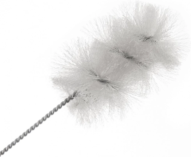 Nettoyage approfondi même dans les goulots étroits