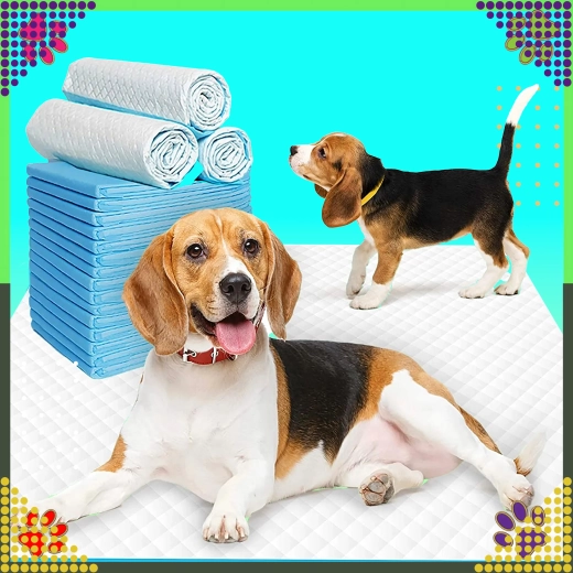 Alèses hygiéniques jetables pour chiens 40 x 60 cm, ultra absorbantes, 20 pcs