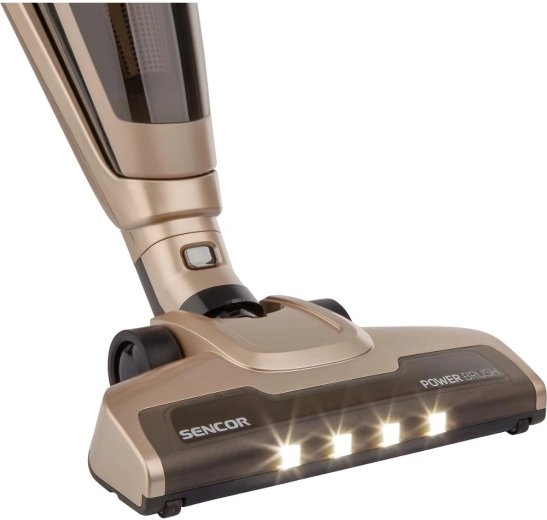 Tête LED avec brosse motorisée