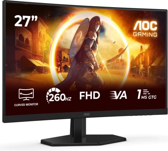 Dalle VA incurvée 27" pour une meilleure immersion