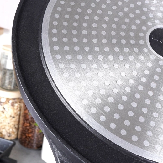 Compatible avec l’induction et tous types de plaques